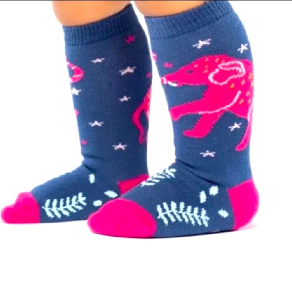 🌺4 Items 25$🌺 Elephant Toddler Knee Socks - Pink Blue NWT